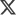 x